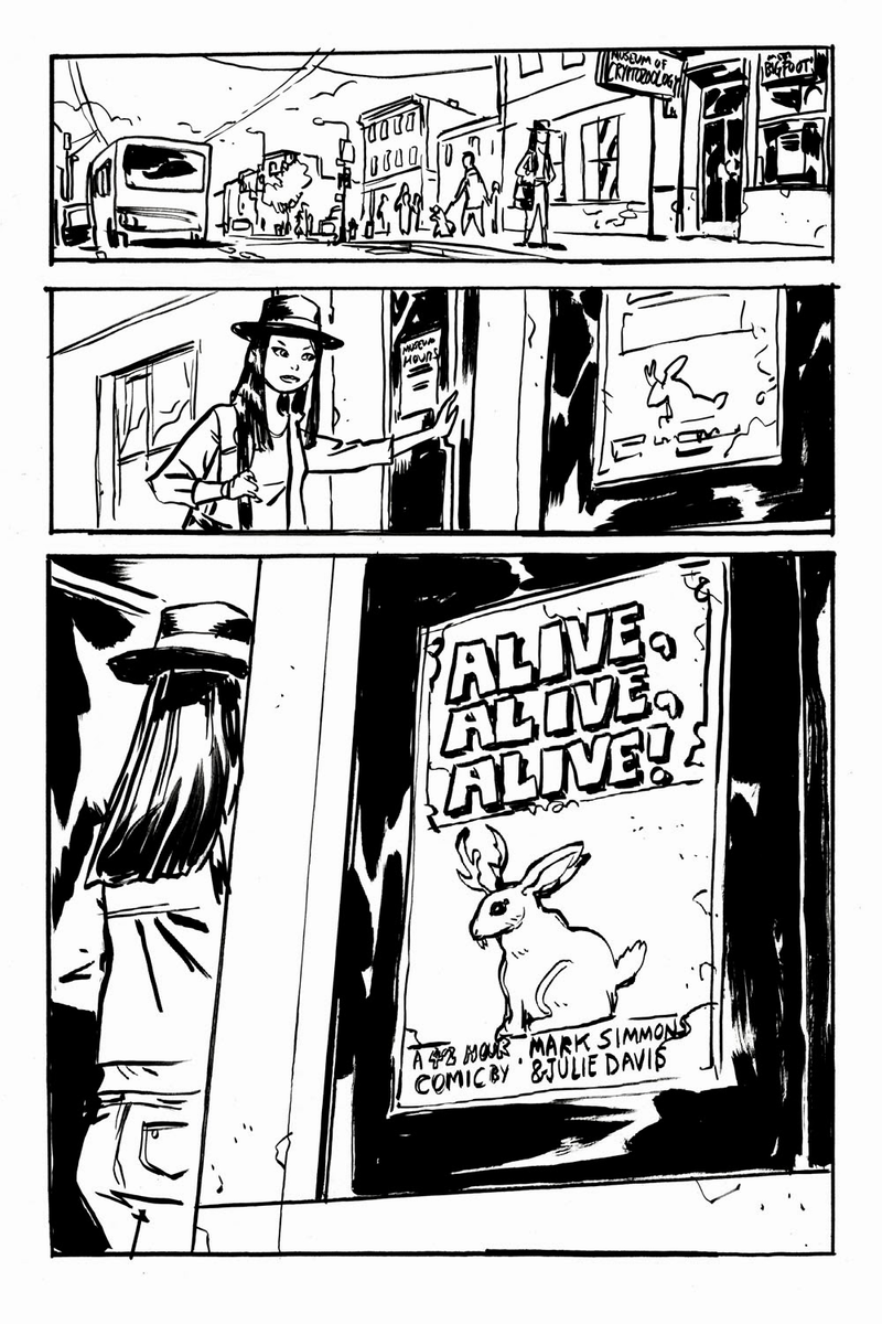 Illustration for article titled Interns & Monsters Collide In Free Comic "Alive! Alive! Alive!"